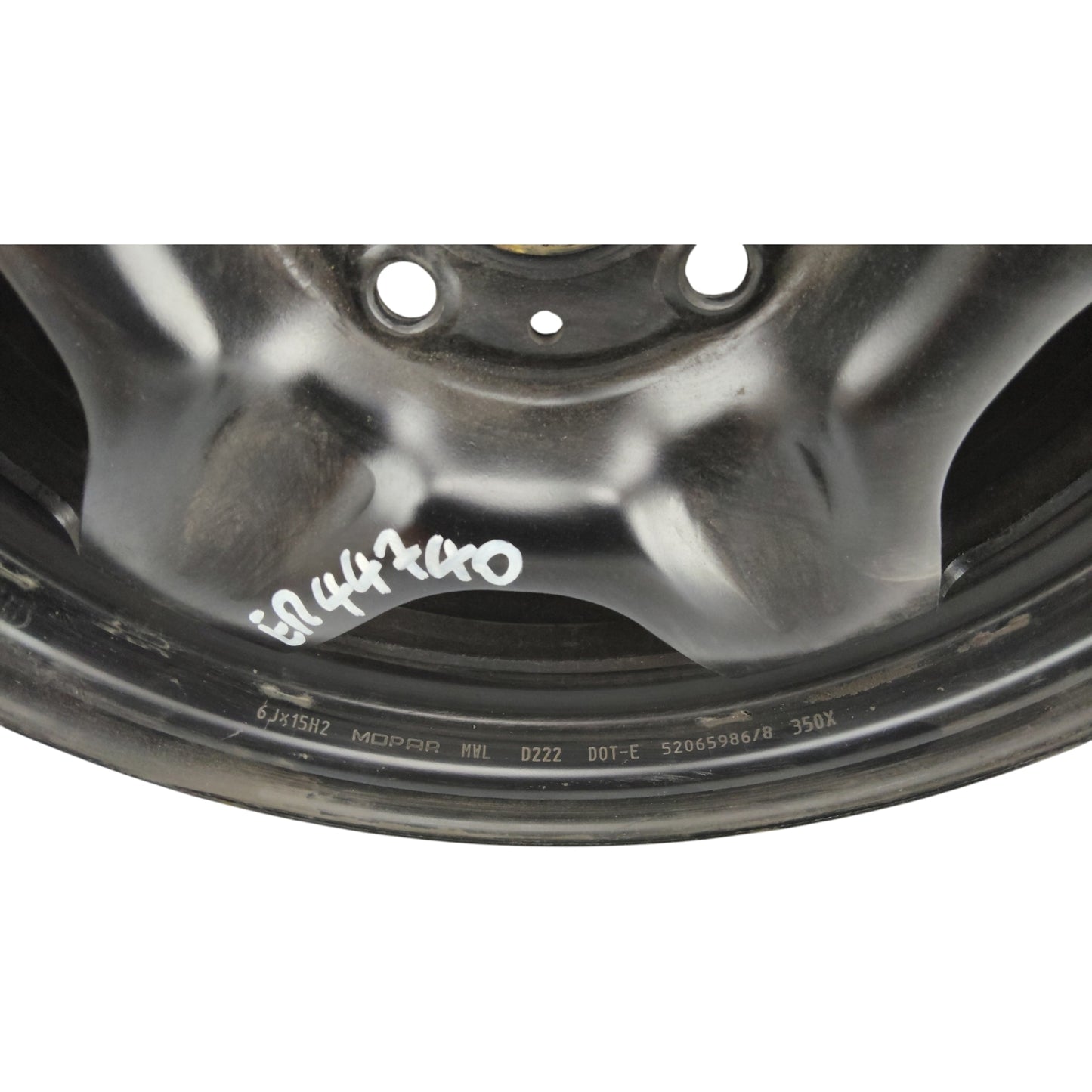 Cerchio in Ferro Raggio 15 FIAT PANDA 3 Serie 6JX15H2 4 Fori