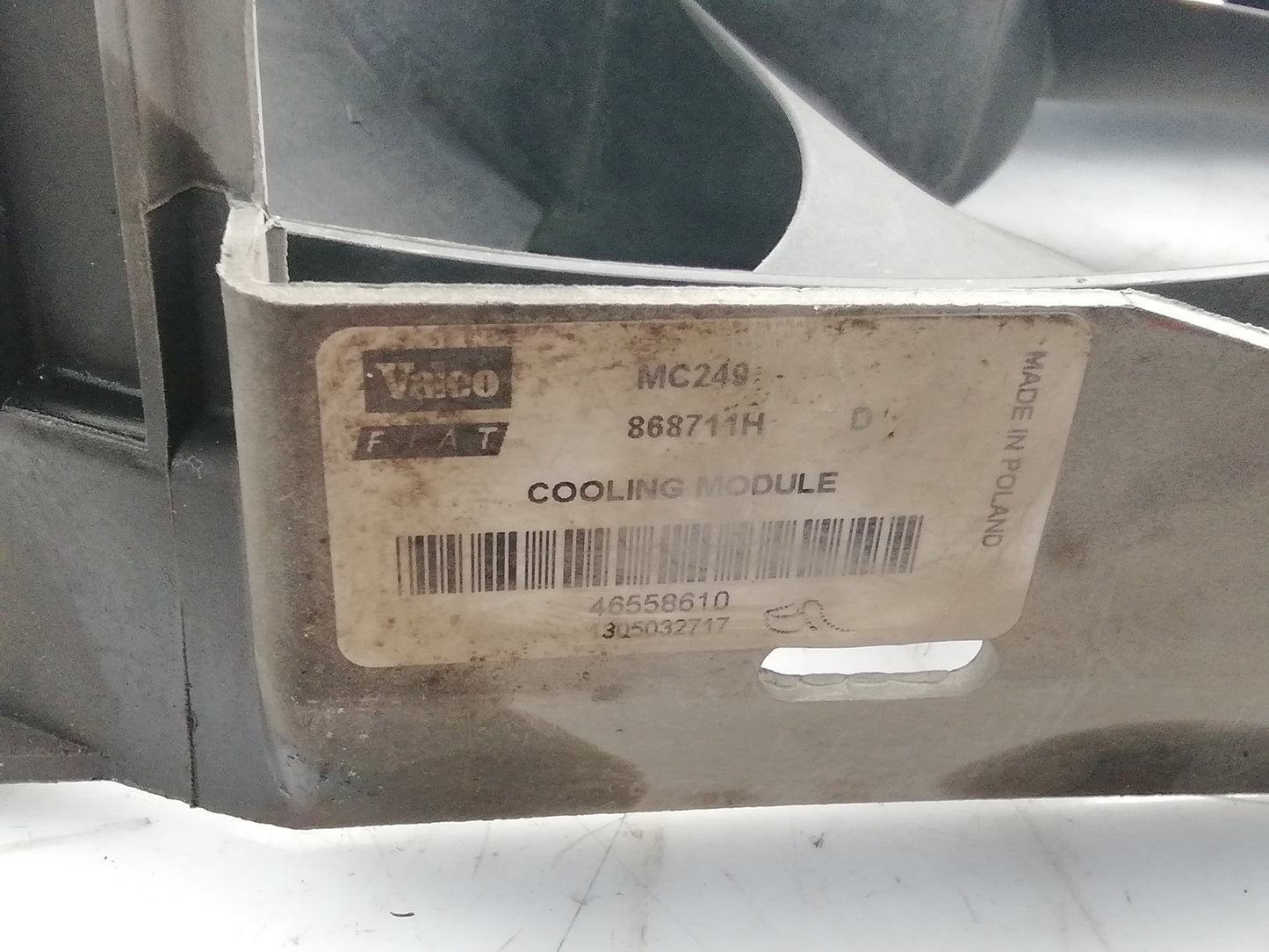 Elettroventola Ventola Radiatore FIAT SEICENTO 1.1 Benzina