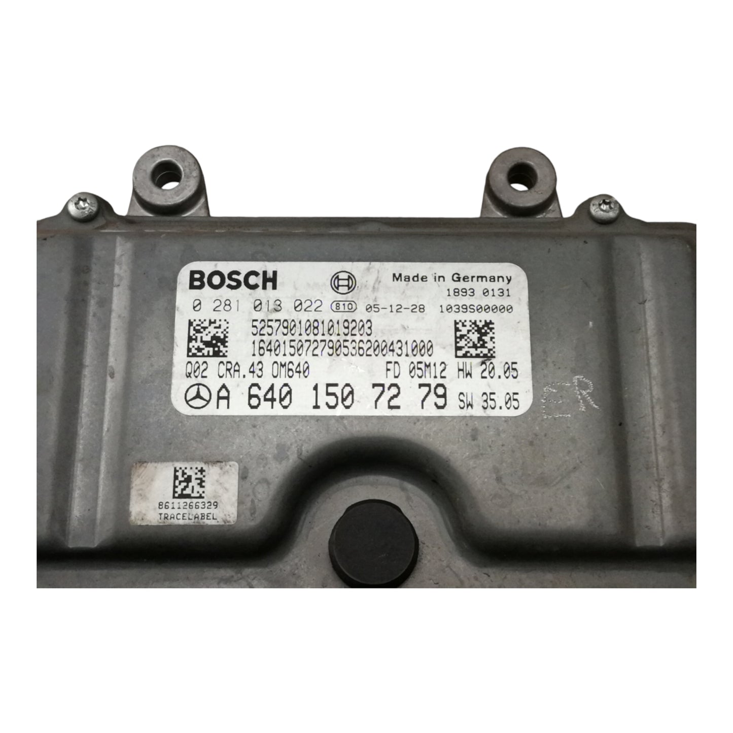 Centralina Iniezione MERCEDES CLASSE A W169 A180 2.0 Diesel Motore 640940