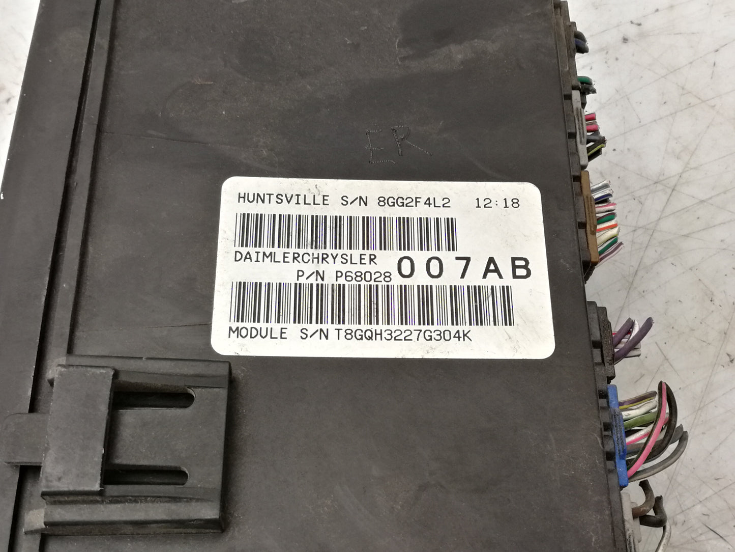 Computer Di Bordo DODGE CALIBER 2.0 Diesel MOTORE BWD