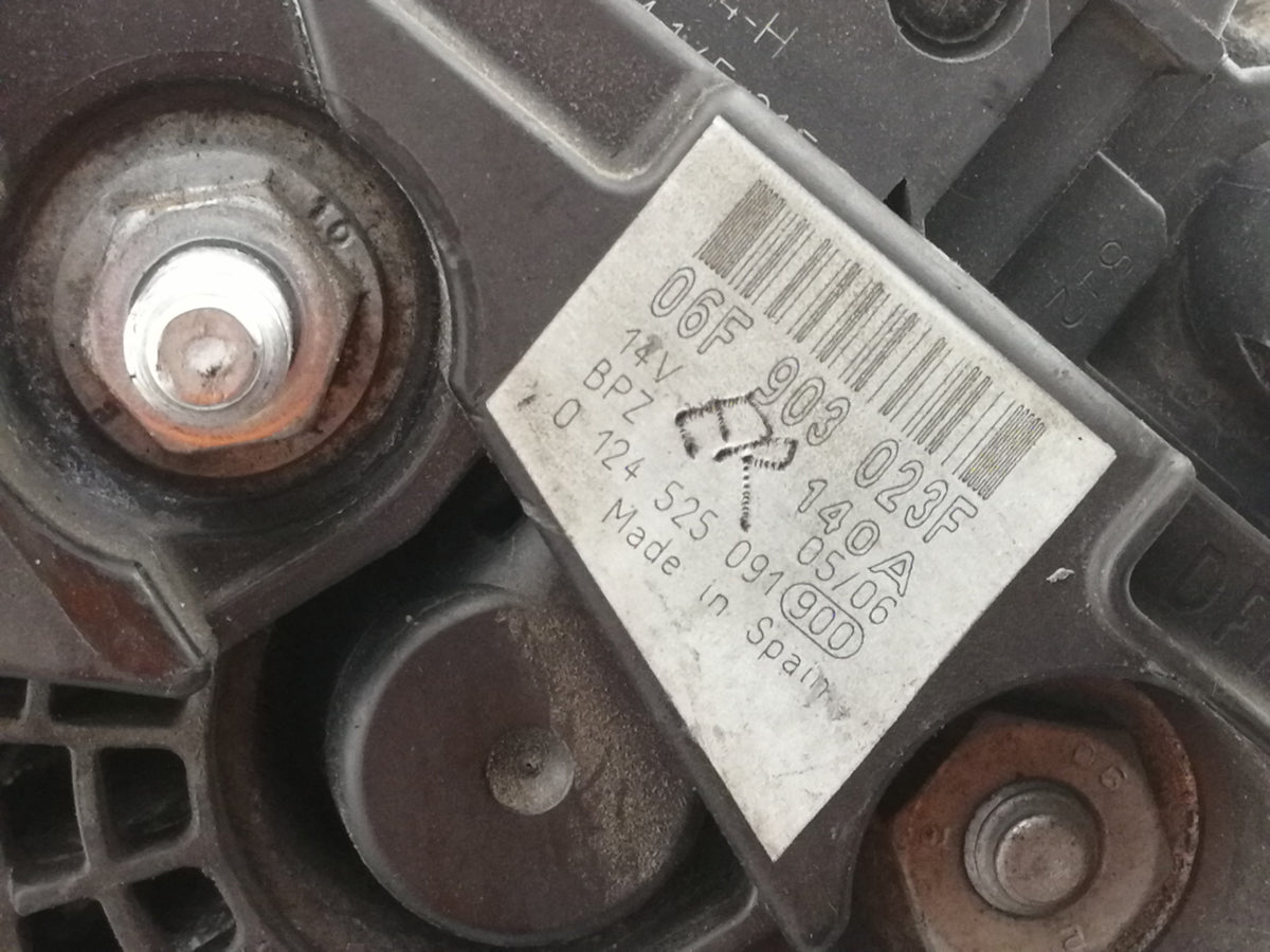 Alternatore VOLKSWAGEN GOLF 5 6 Serie/POLO 6 Serie Benzina Diesel