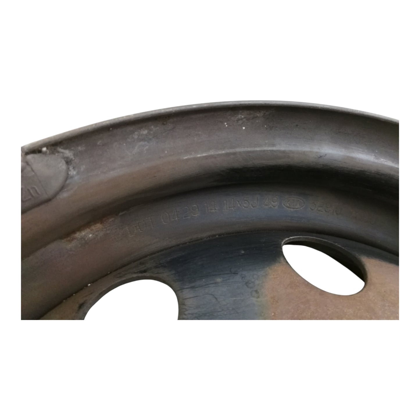 Cerchio In Ferro Raggio 14 KIA PICANTO 3 Serie 14X5JET49 4 Fori