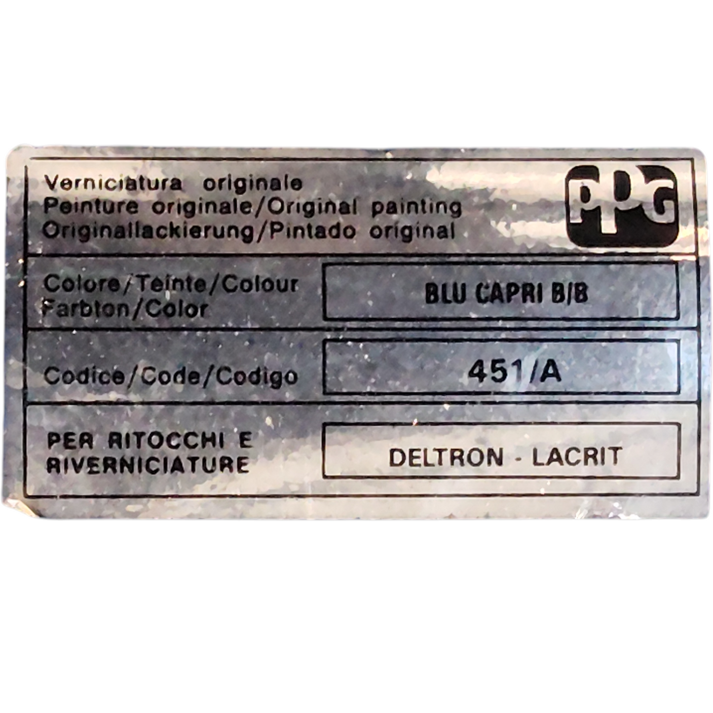 Portello Portellone Posteriore FIAT SEICENTO/600 Berlina