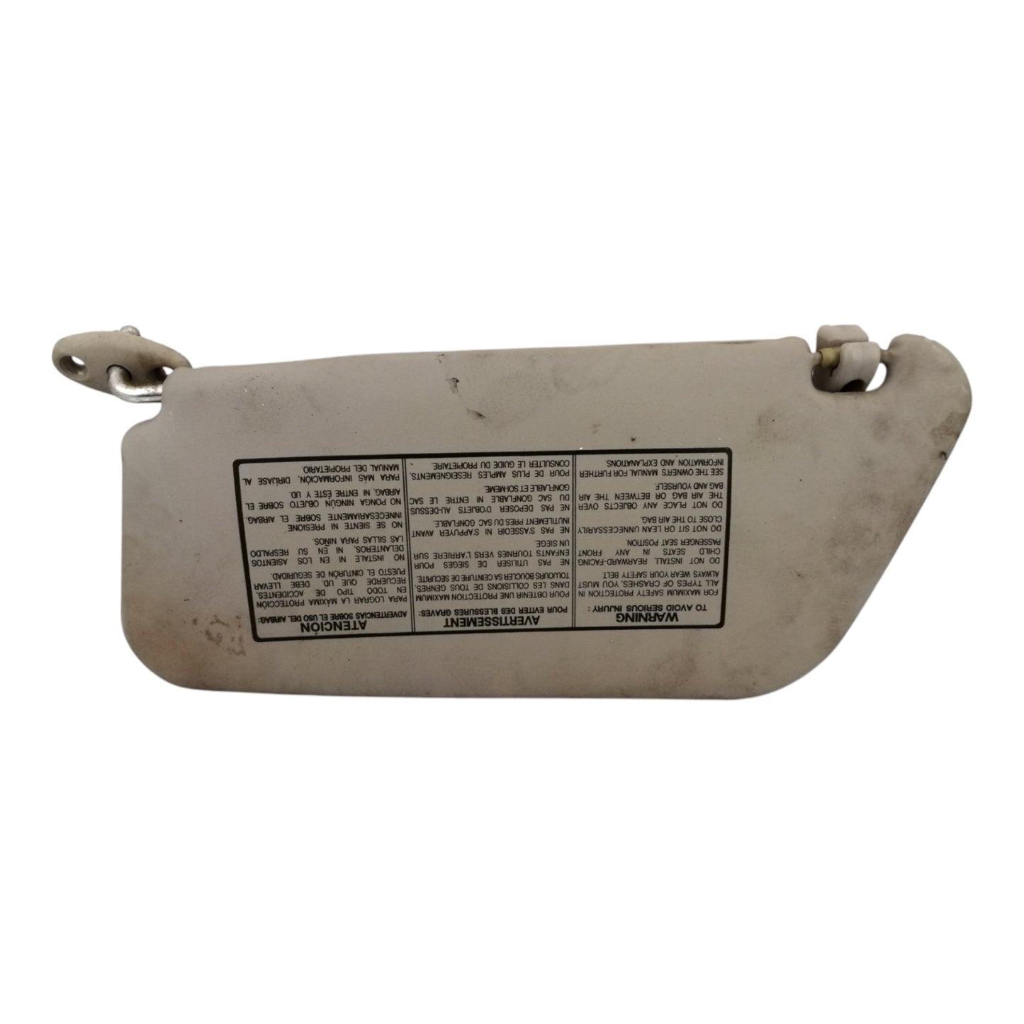 Pannello Alette Parasole Destro DAEWOO MATIZ 2 Serie