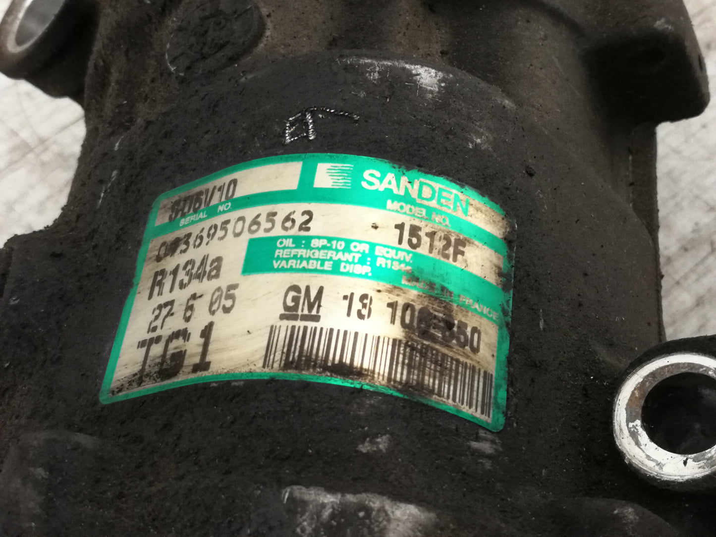 Compressore Aria Condizionata Ac SUZUKI IGNIS 2 SWIFT 4 5 1.3 DIESEL