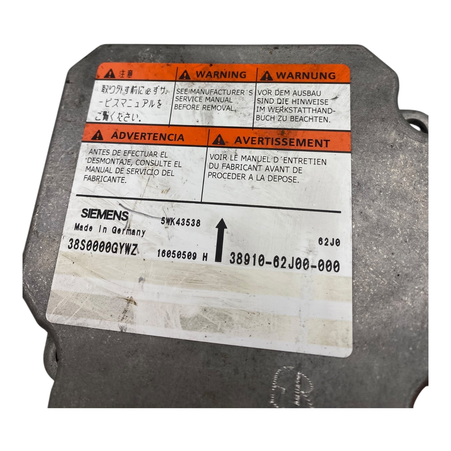 Centralina Airbag SUZUKI SWIFT 4 Serie Benzina Diesel