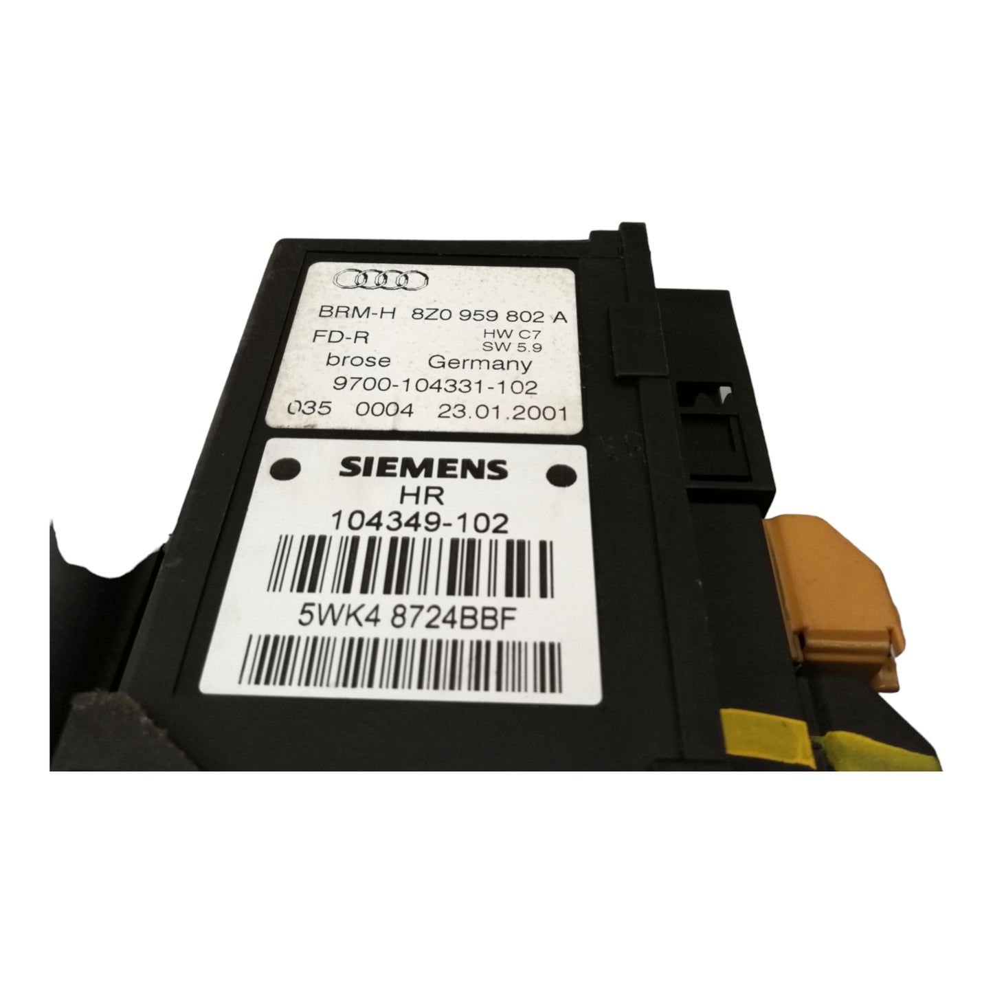 Motorino Alzacristallo Porta Posteriore Destro AUDI A2 8Z0 Berlina