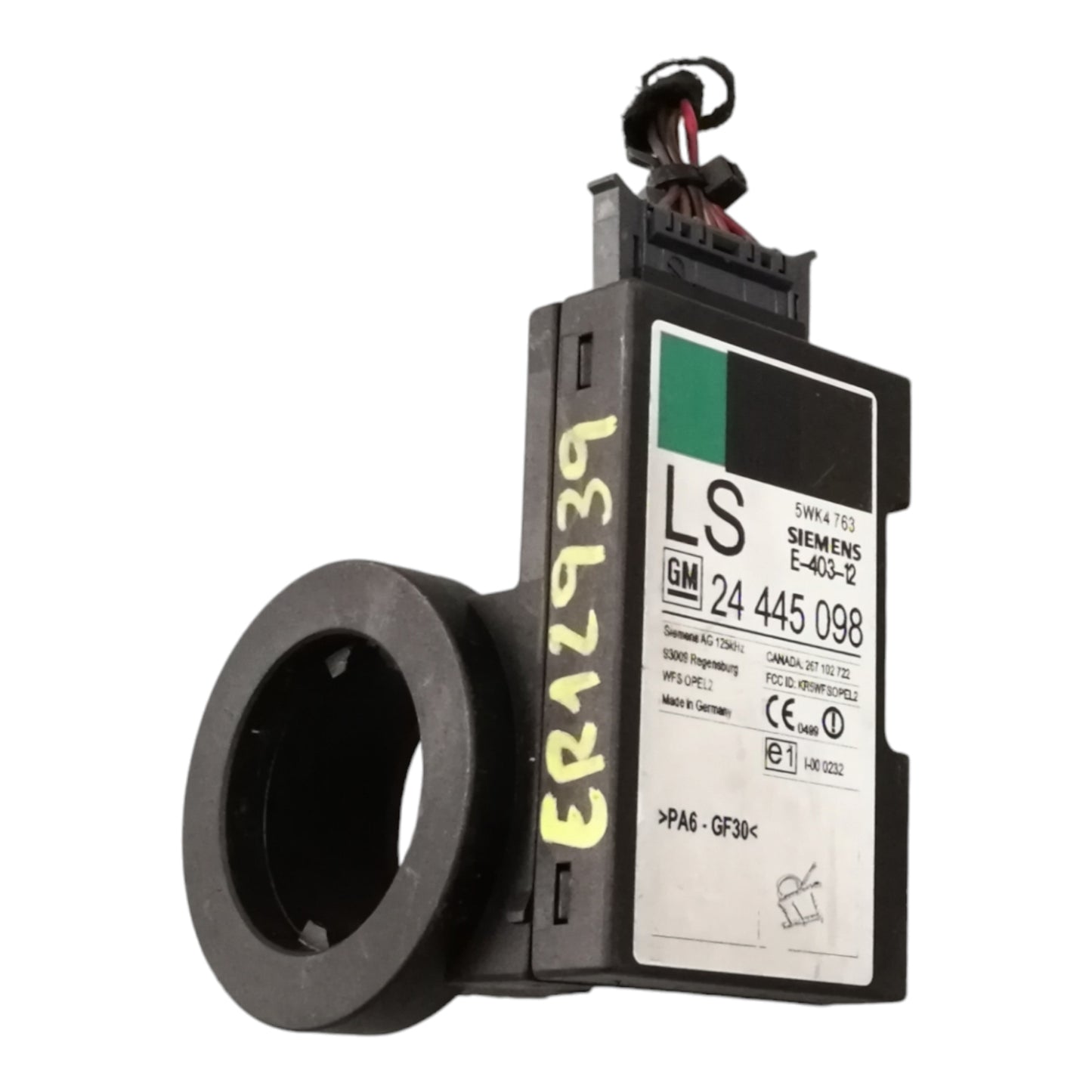 Lettore Chiave Immobilizer OPEL MERIVA A 1.6 Motore Z16XE