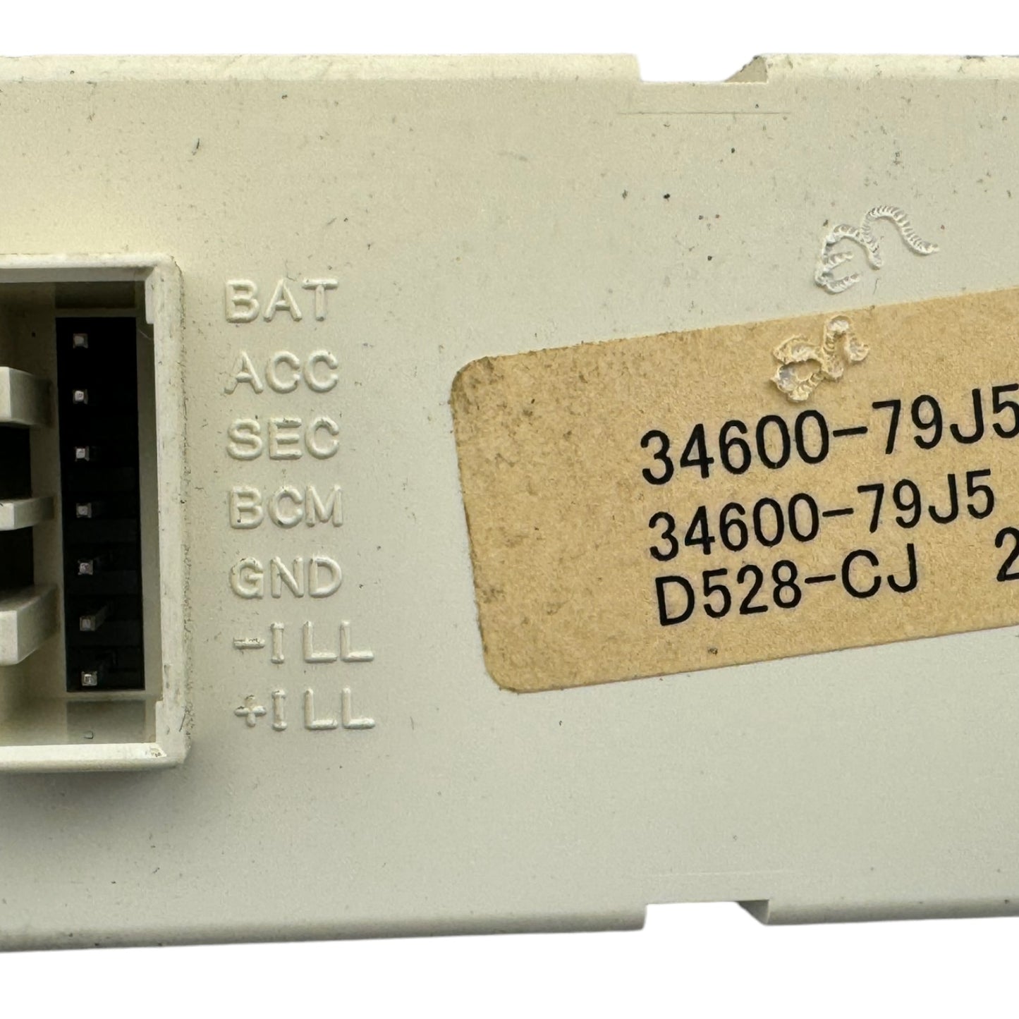 Display Check Control FIAT SEDICI 16 - 34600-79J5