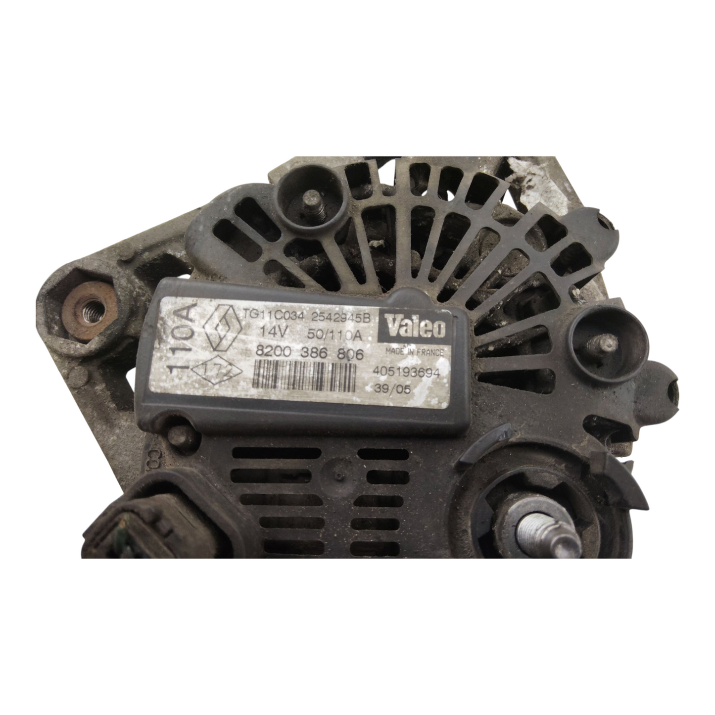 Alternatore RENAULT TWINGO 2 Serie/CLIO 2 Serie/MEGANE 2 Serie 1.5 Diesel