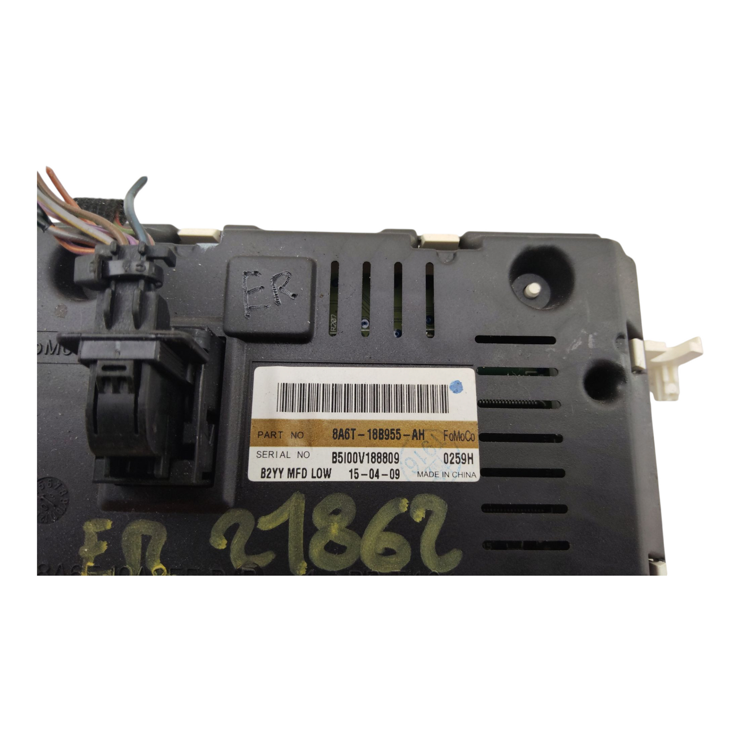 Display Check Control FORD FIESTA 6 Serie Berlina Benzina Diesel GPL