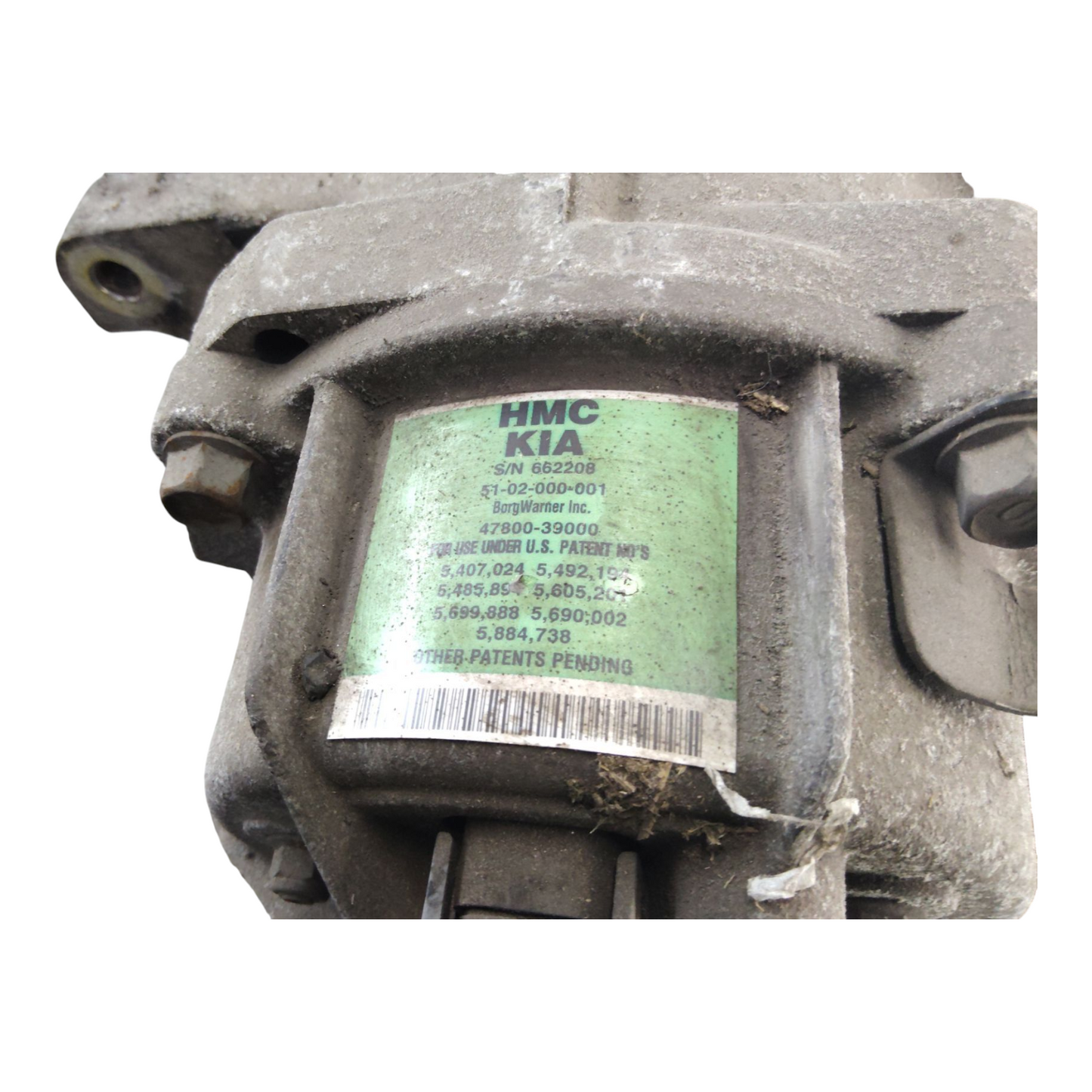 Differenziale Posteriore HYUNDAI TUCSON 1 Serie 2.0 Motore D4EA