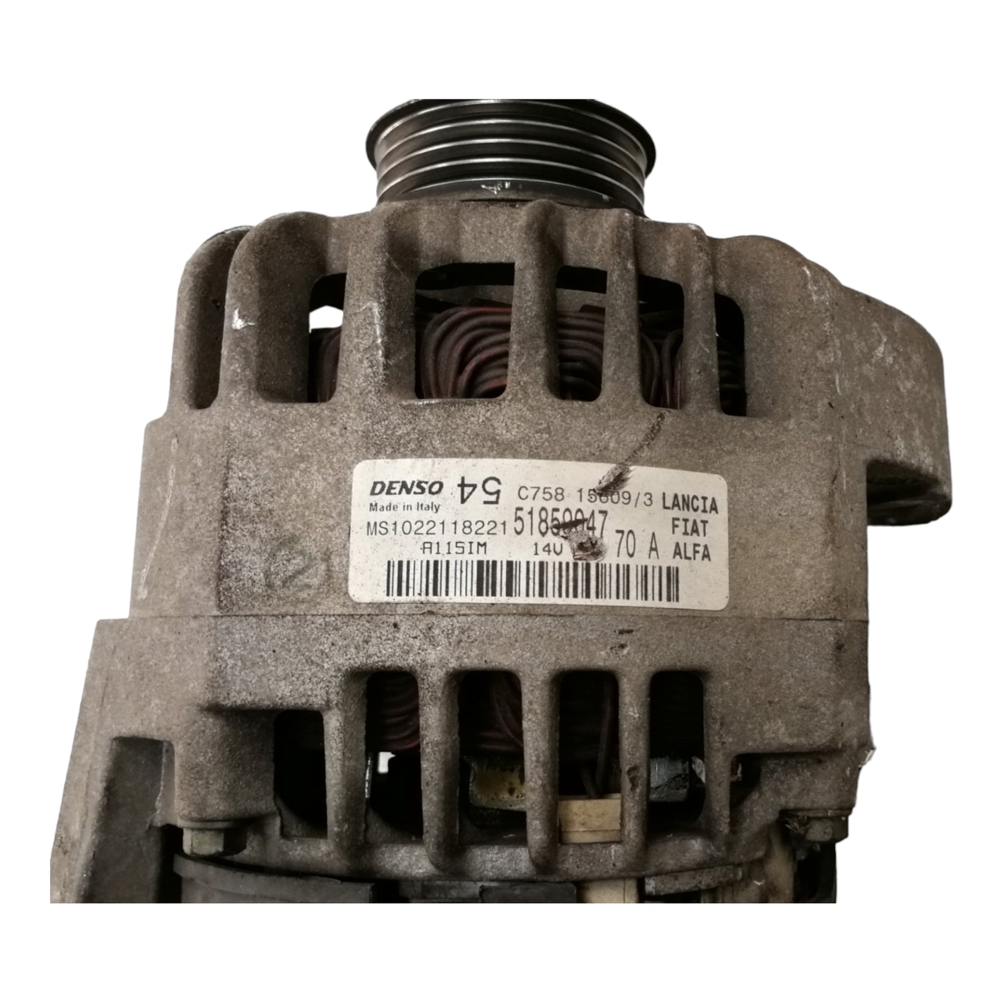 Alternatore FIAT 600/SEICENTO/PANDA 1 2 Serie/PUNTO 2 Serie Benzina