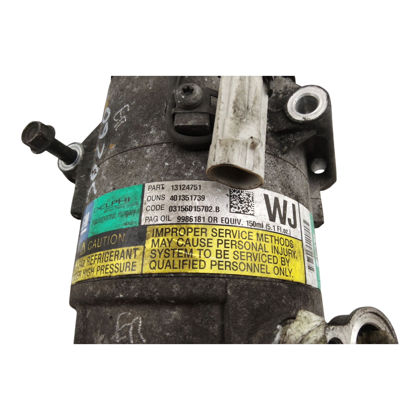 Compressore Aria Condizionata Ac OPEL MERIVA A/CORSA C 1.7 Diesel