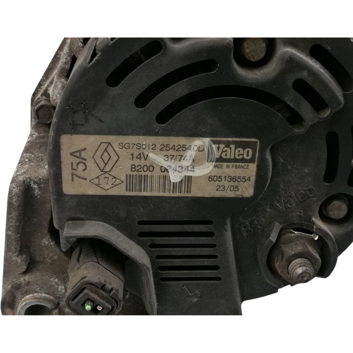 Alternatore RENAULT TWINGO 1 Serie/CLIO 2 Serie 1.2 Benzina