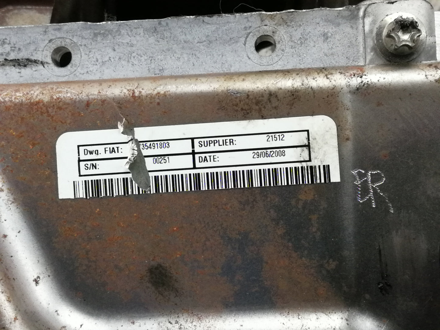 Piantone Sterzo Completo FIAT 500 2 Serie/500 C