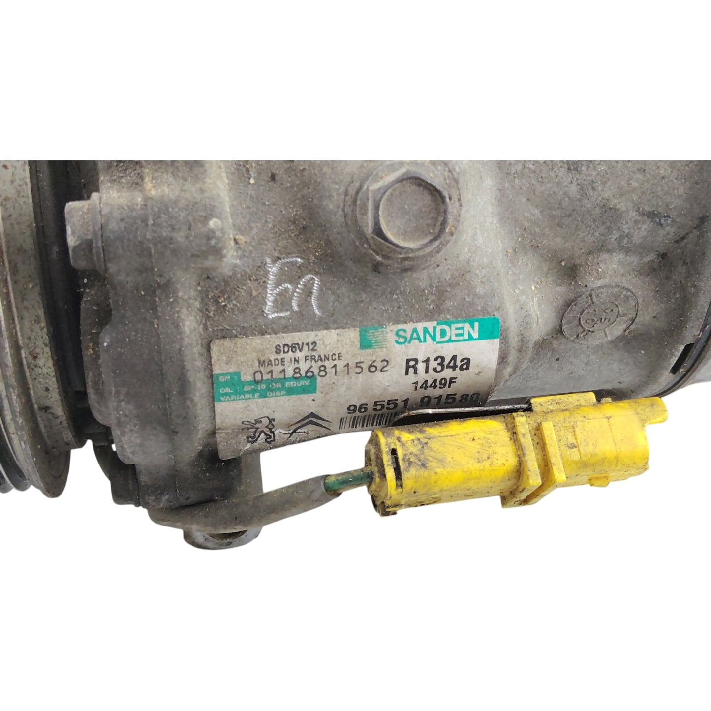 Compressore Aria Condizionata Ac PEUGEOT 206 Benzina Diesel