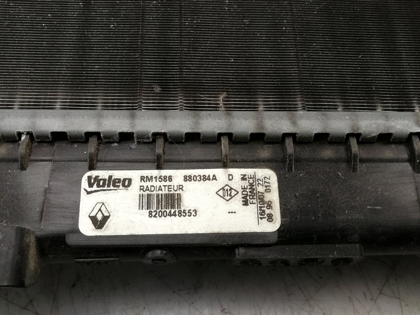 Radiatore Acqua Raffreddamento RENAULT TWINGO 2 Serie 1.2 Benzina