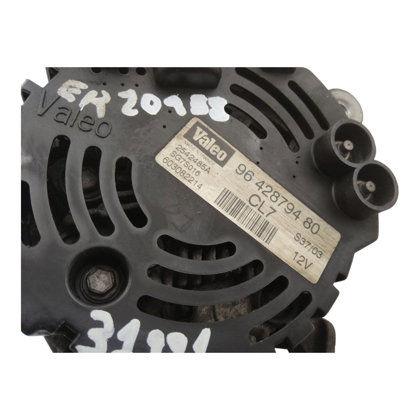 Alternatore CITROEN C3 PLURIEL/C2/C3 1 2 Serie Benzina GPL