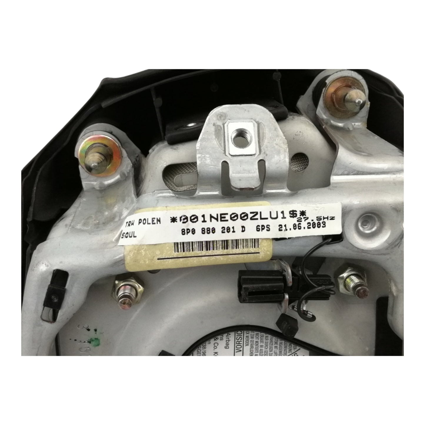 Airbag Lato Guida AUDI A3 8P1 8PA Berlina