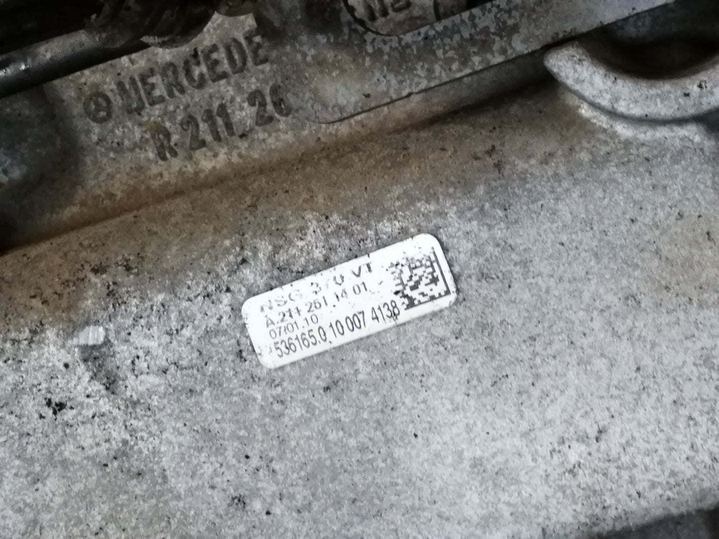 Cambio Automatico MERCEDES VITO W639 2.2 CDi Motore 646982