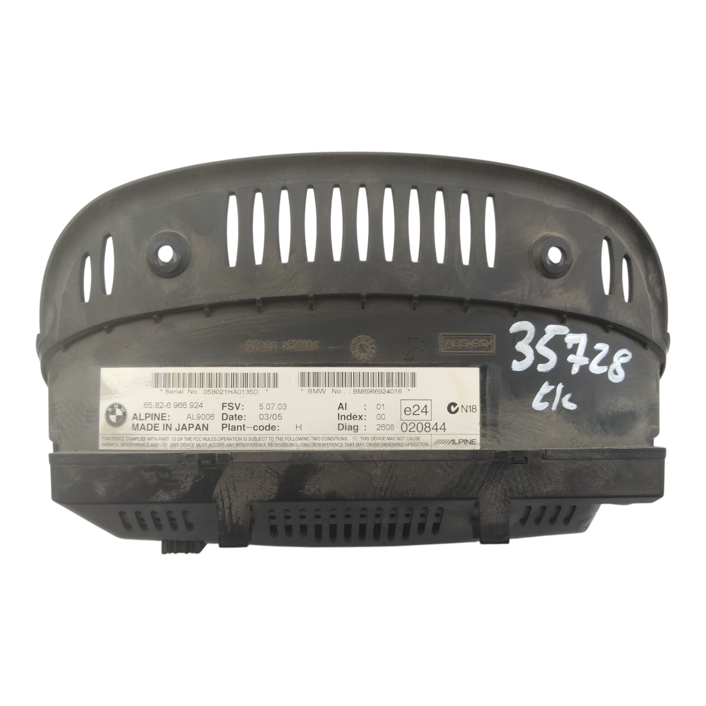 Display Schermo Navigatore Satellitare BMW SERIE 3 E90 E91