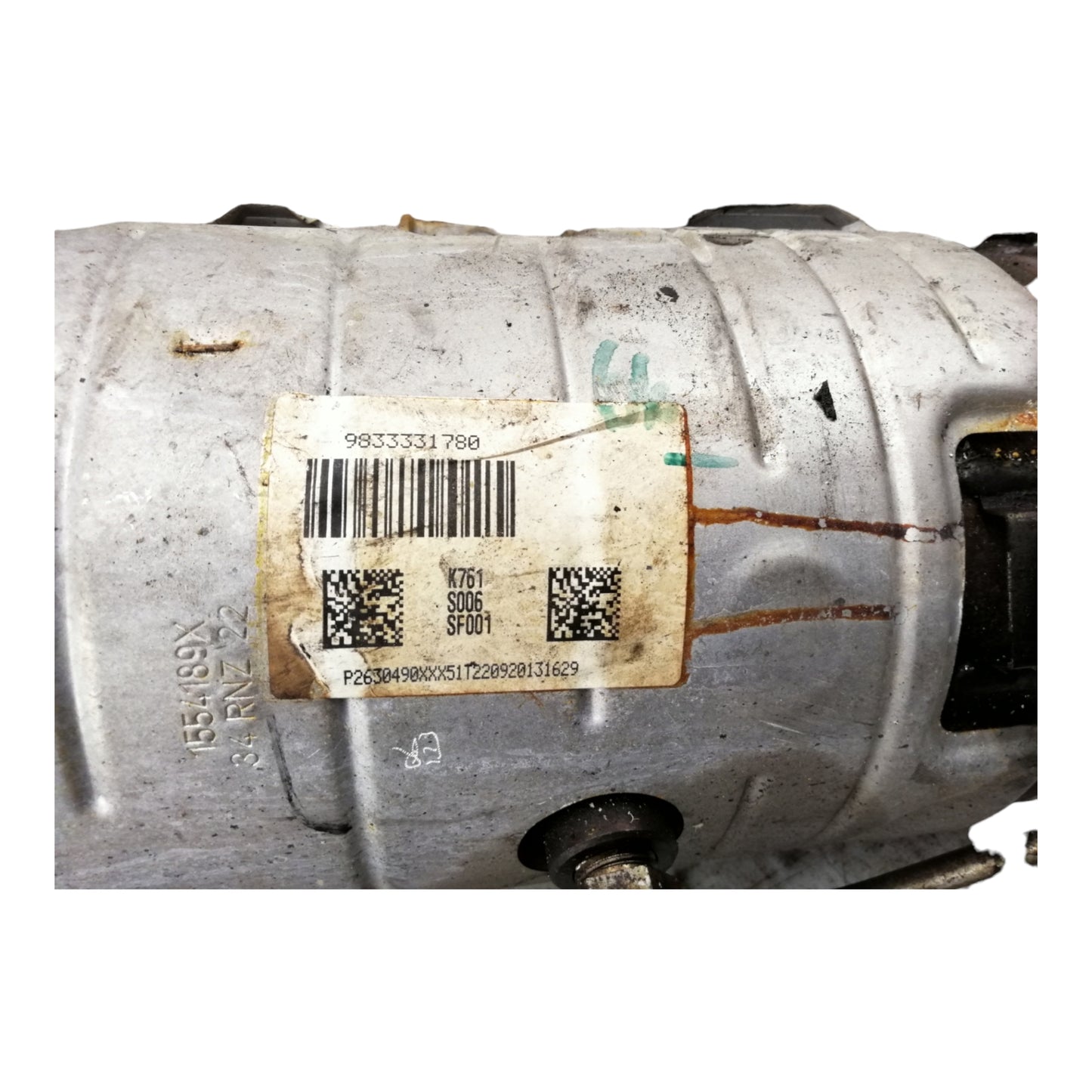 Filtro Antiparticolato Fap PEUGEOT 2008 2 Serie 1.5 Diesel Motore YH01