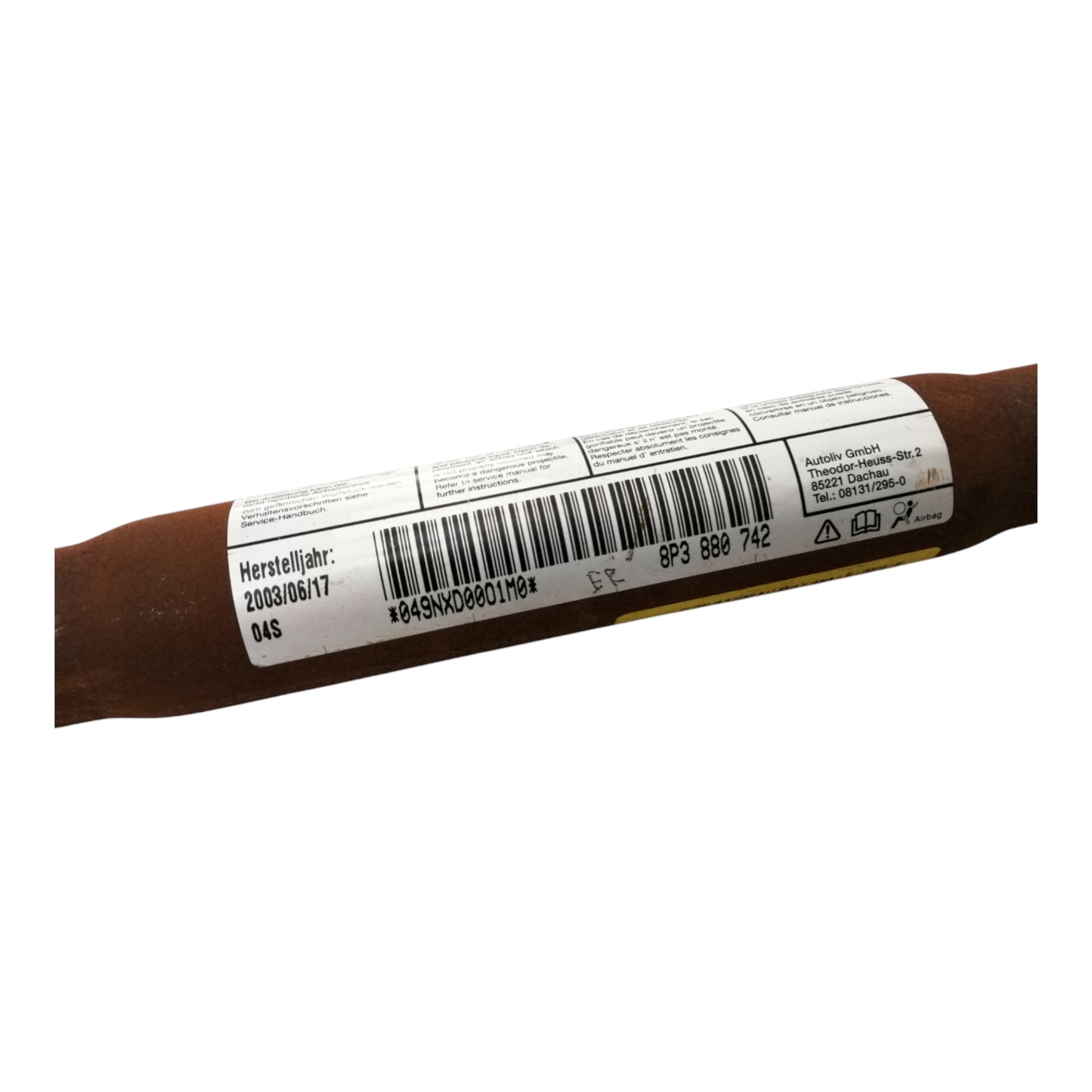 Airbag Tendina Laterale Destro AUDI A3 8P1 3 Porte