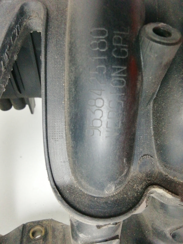 Collettore aspirazione peugeot 206 ( 1998 > 2006 ) 9638425180 motore tu3jp