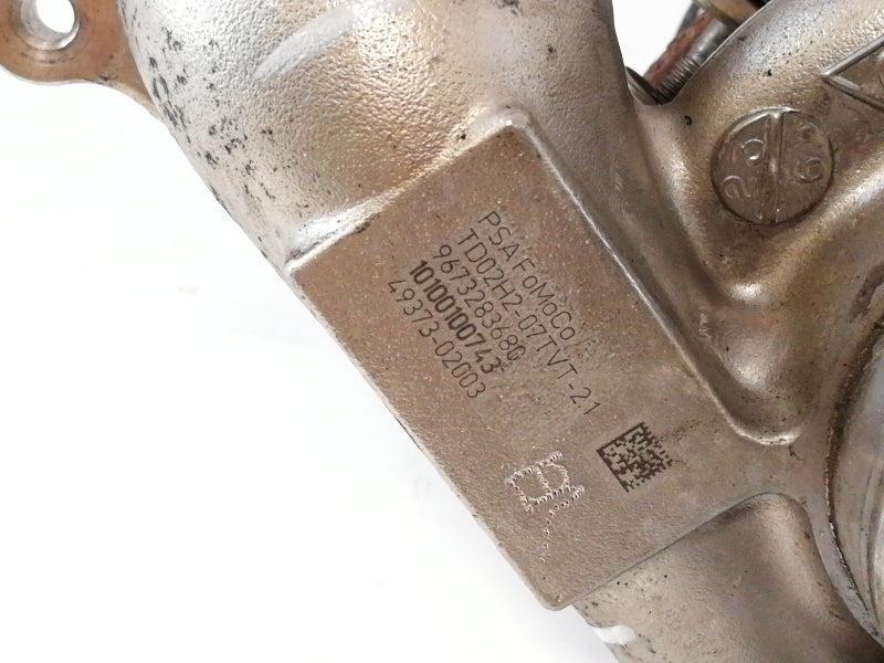 Turbina peugeot 207 - 1.4 hdi ( 2009 in poi ) 9673283680 motore 8hr diesel