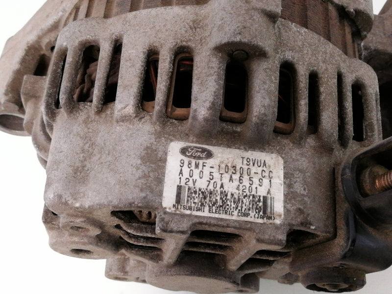 Alternatore ford fiesta 4 - 1.2 (1995 > 2002) 98mf-10300-cc originale 70a
