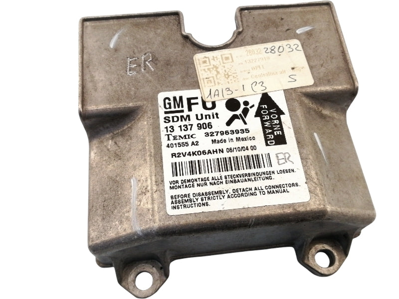 Centralina airbag opel astra h station wagon (2004 > 2010) 13137906