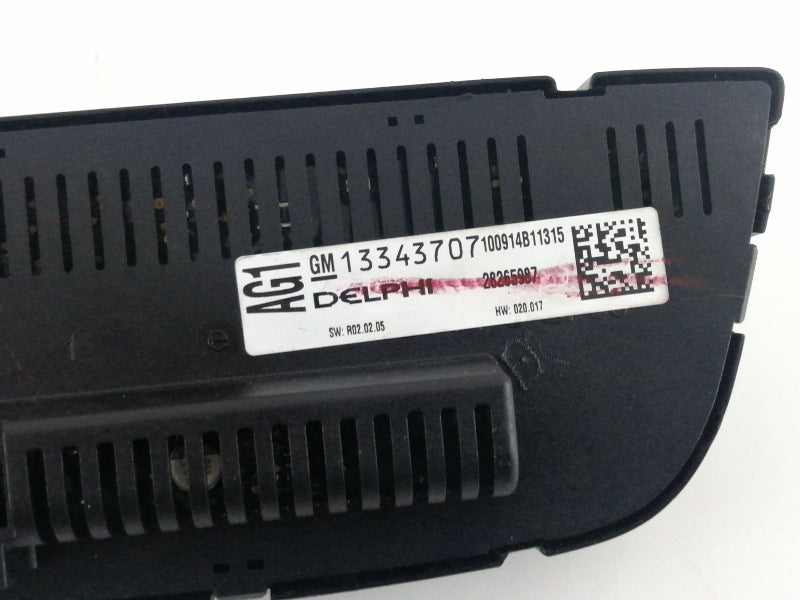 Comandi clima aria condizionata opel meriva b (2010 > 2013) 13343707