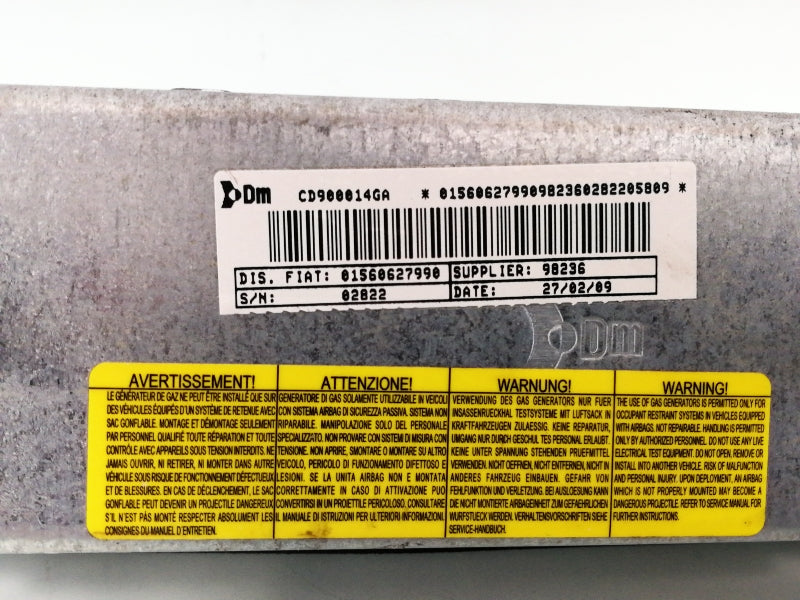 Airbag inferiore ginocchia alfa romeo 159 (2005 in poi) 01560627990