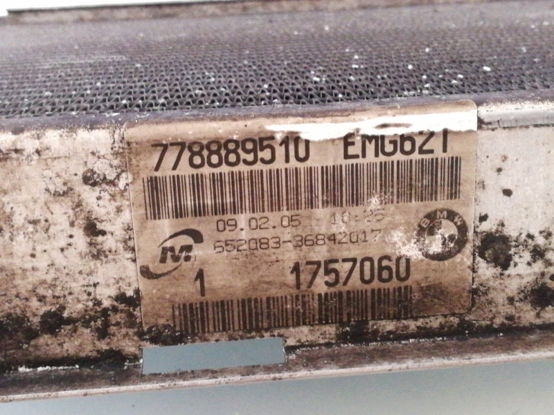 Radiatore acqua bmw serie 1 e87 e81 - 2.0 ( 2004 > 2012 ) 17117788903