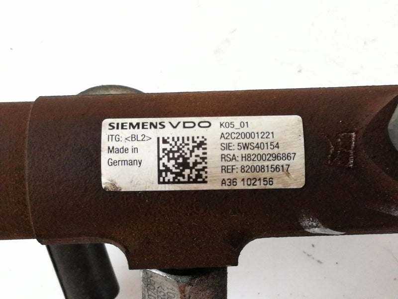 Flauto distributore carburante nissan qashqai (2006 > 2014) 8200815617