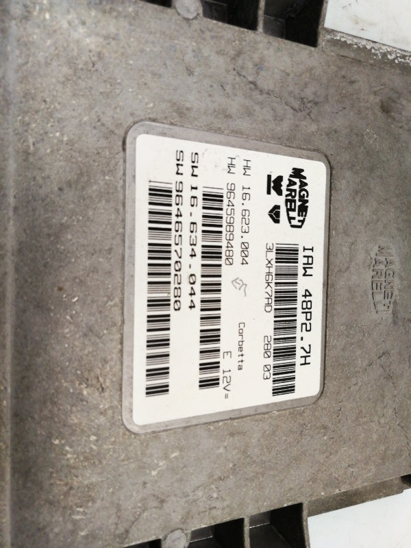 Centralina motore citroen c2 - 1.1 (2003 - 2010) 9646570280 motore hfx