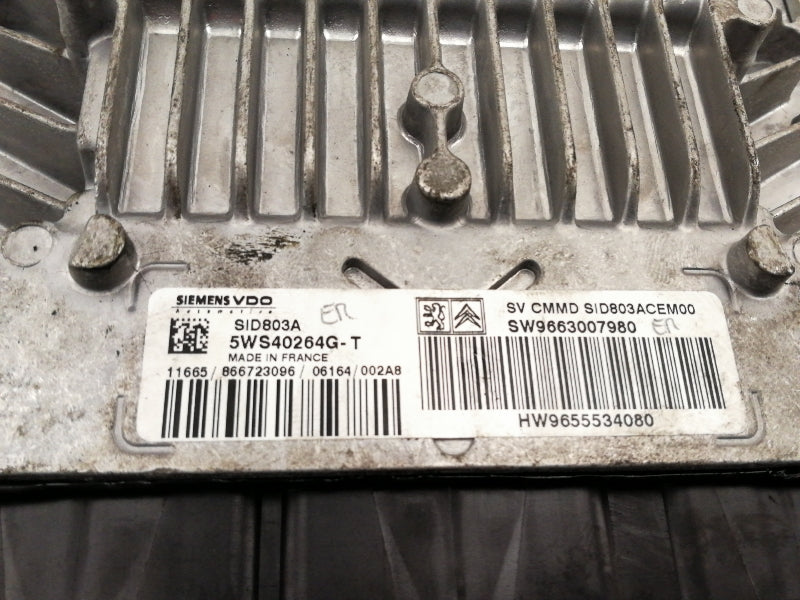 Centralina motore peugeot 407 - 2.0 hdi (2004 - 2011) motore rhr sid803a