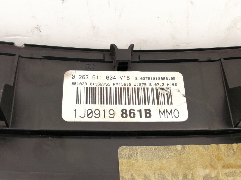Quadro strumenti volkswagen golf 4 - 1.9 (1998 -2003) 1j0919861b