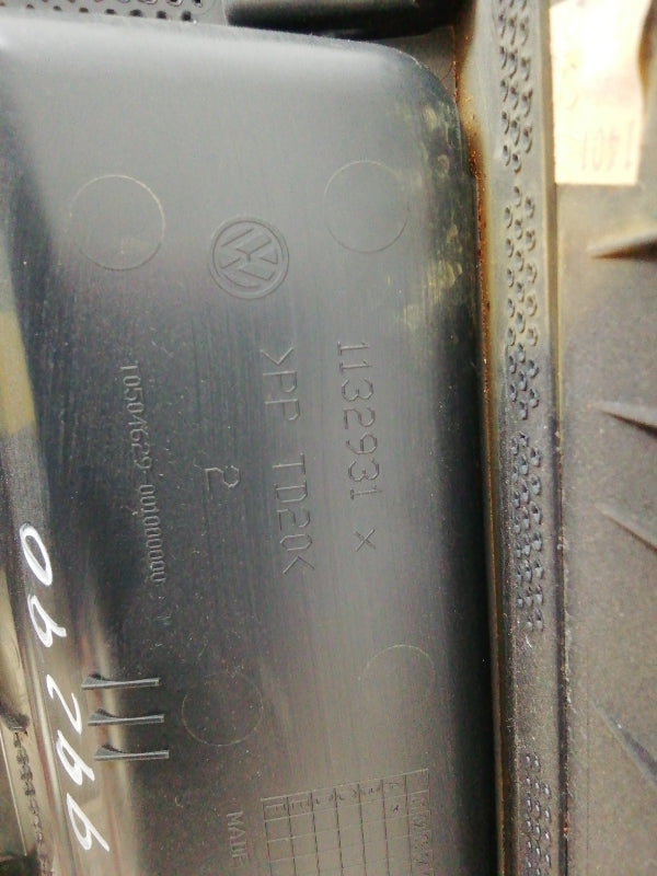 Cassetto porta oggetti volkswagen up ( 2012 in poi ) box 1s185710182v