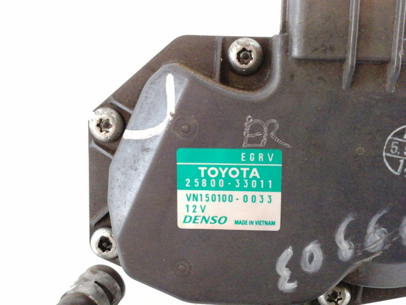 Valvola egr toyota yaris 1.4 d-4d ( 2015 > 2017 ) denso 25800-33011