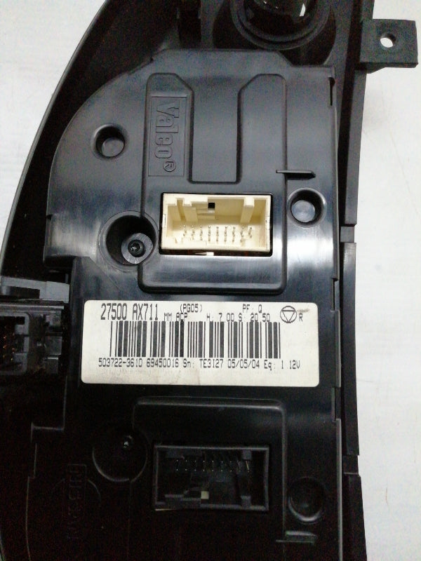 Comandi clima aria condizionata nissan micra (2003 > 2010) 27500ax711