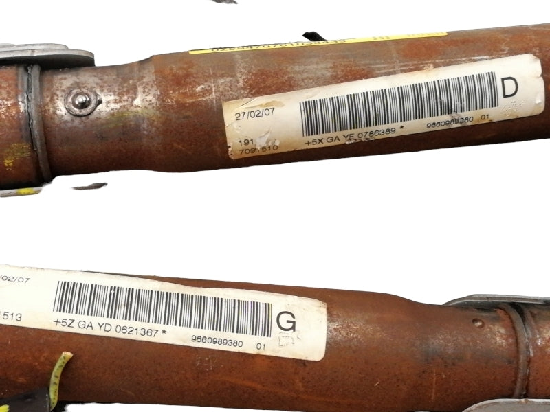 Kit airbag peugeot 407 (2004 - 2011) centralina volante cinture sicurezza