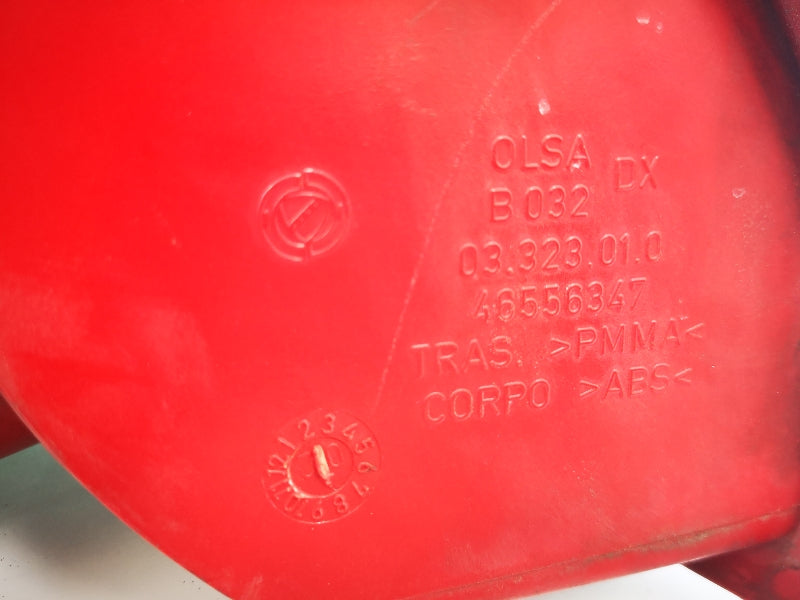 Fanale posteriore destro alfa romeo 147 ( 2000 > 2010 ) stop 46556347