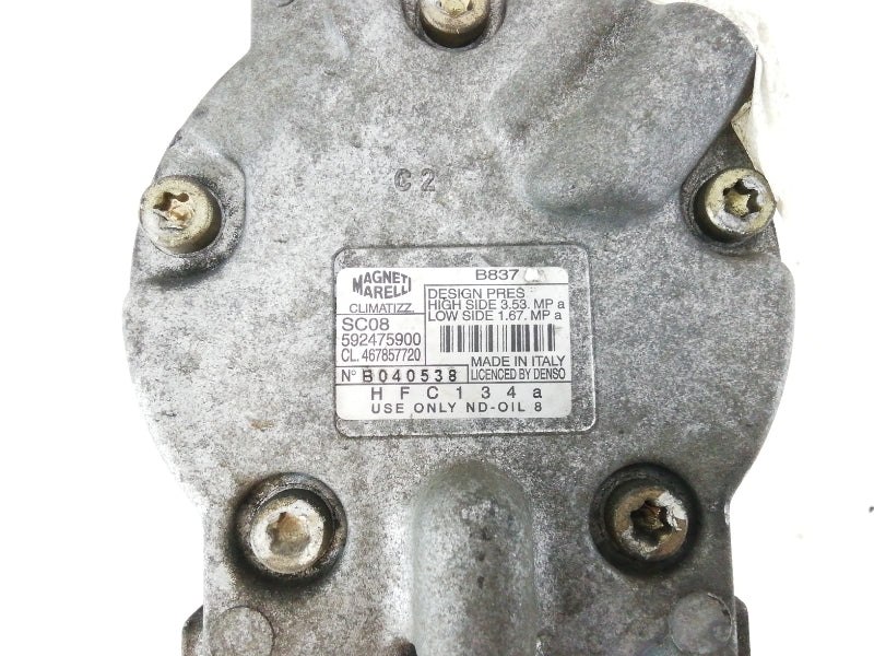 Compressore clima lancia y ypsilon 1.2 (1996 > 2002) 592475900 originale