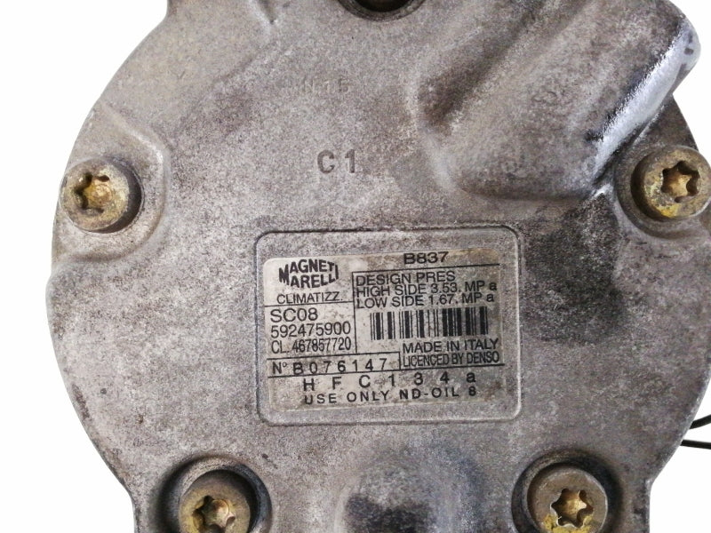 Compressore aria condizionata fiat brava punto 1.2 (1999 > 2003) 592475900