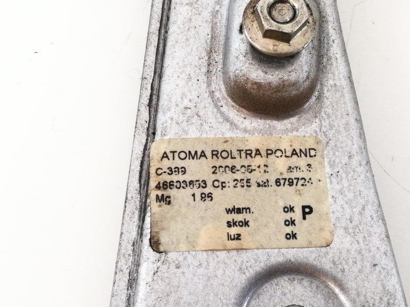 Alzacristallo manuale fiat panda ( 2003 > 2013 ) porta posteriore destra