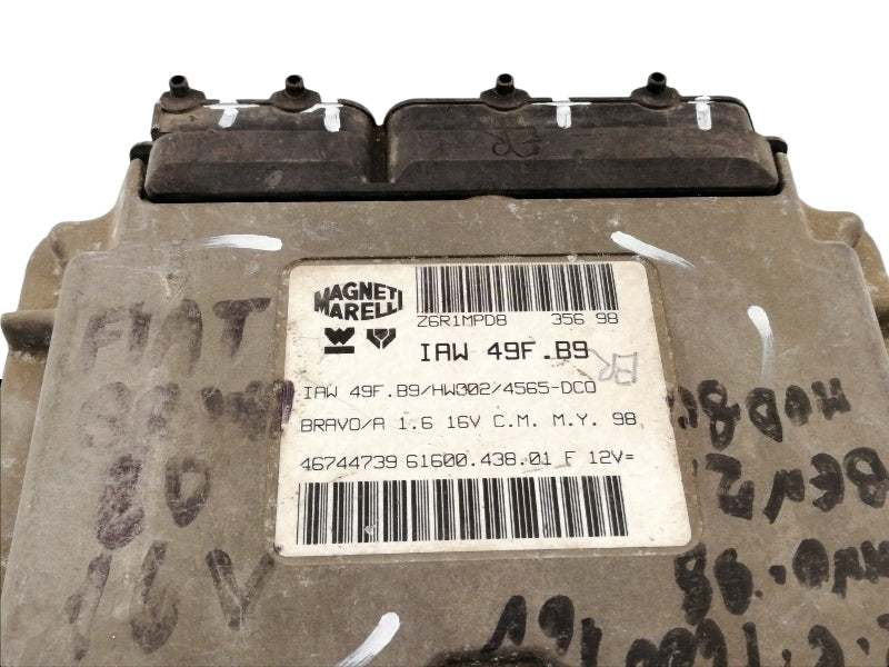 Centralina motore fiat bravo 1.6 100 sx (1998 > 2002) 46744739 motore