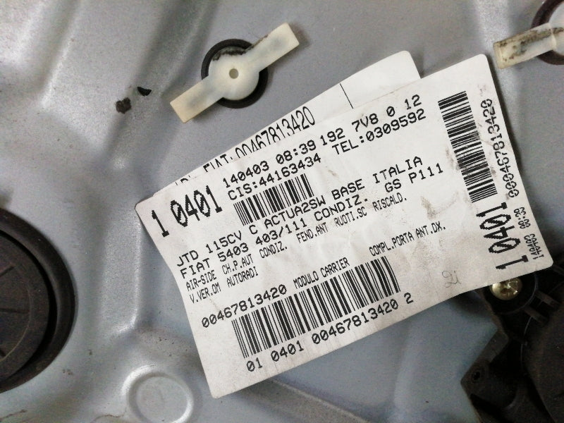 Motorino alzacristallo fiat stilo (2001 > 2008) pannello porta anteriore