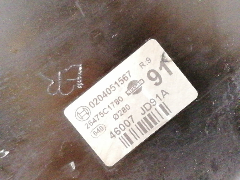 Servofreno nissan qashqai ( 2006 > 2014 ) 46007jd91a con pompa freni e